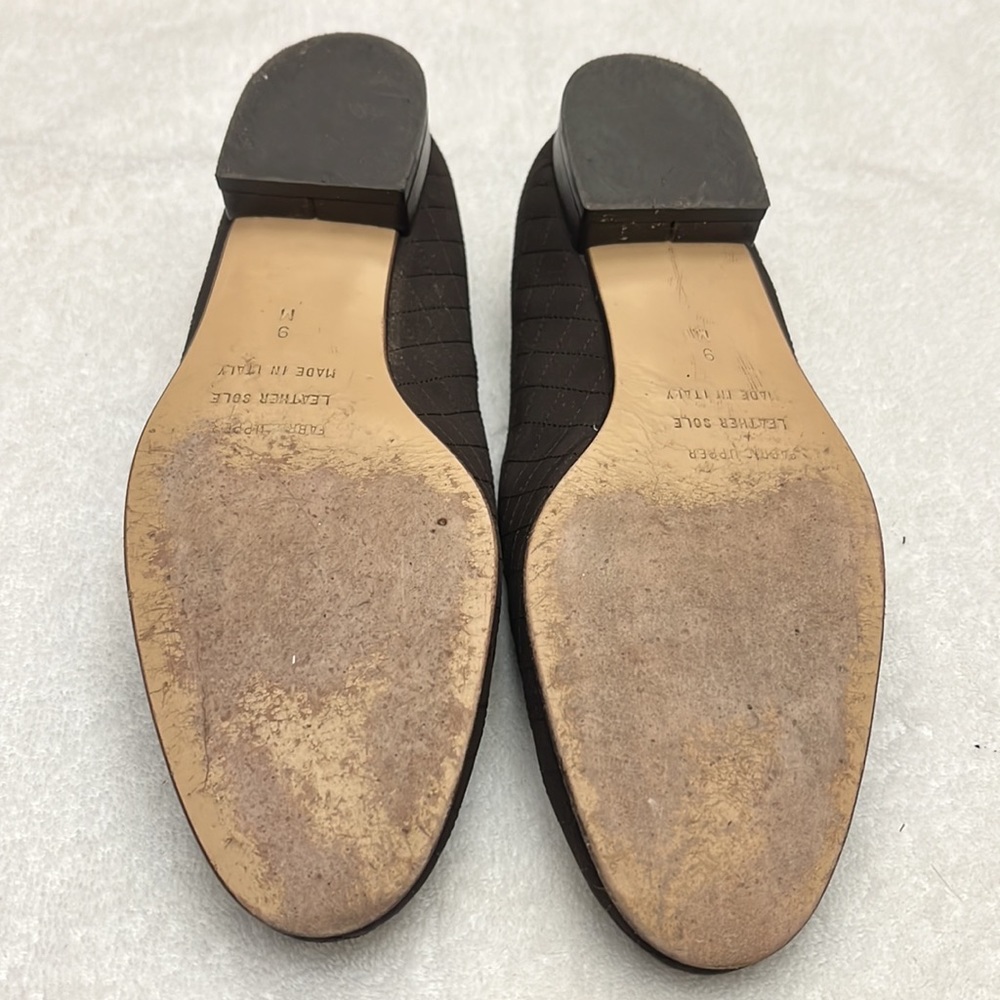 Vintage Talbots Brown Quilted Talbots Loafers. Dark Brown. Size 9M. - Picture 11 of 12